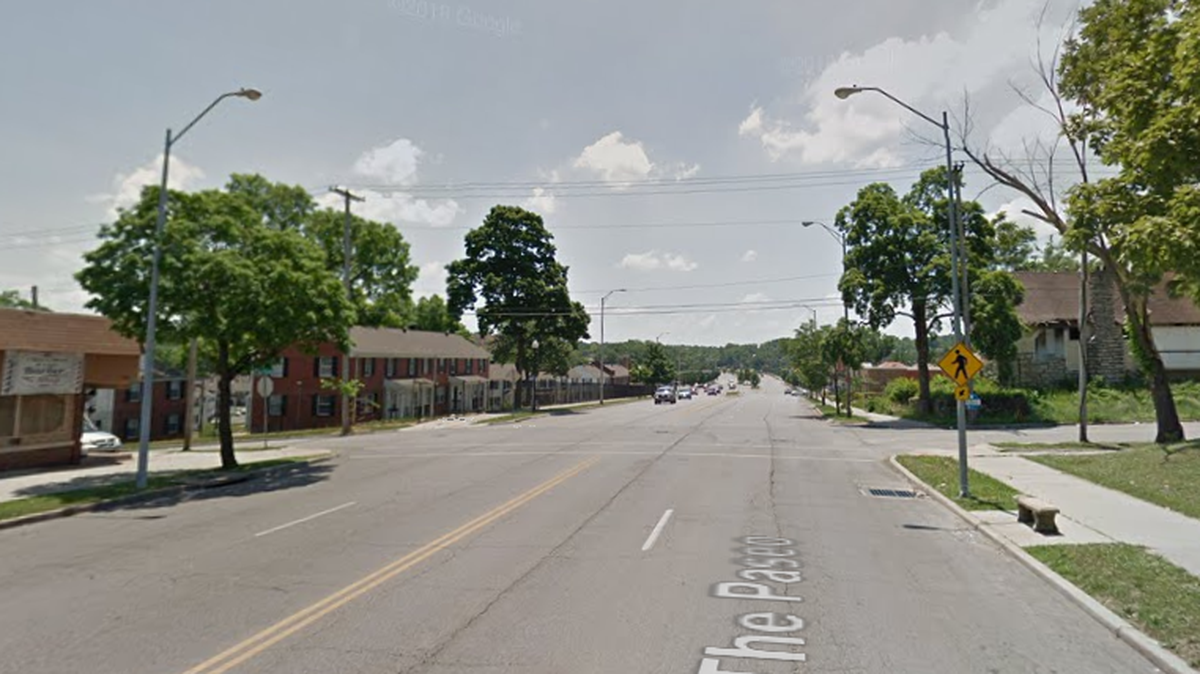 Kansas City police investigated a fatal traffic crash early Sunday near 45th Street and The Paseo. This Google Maps Street View image was taken in the area in May.