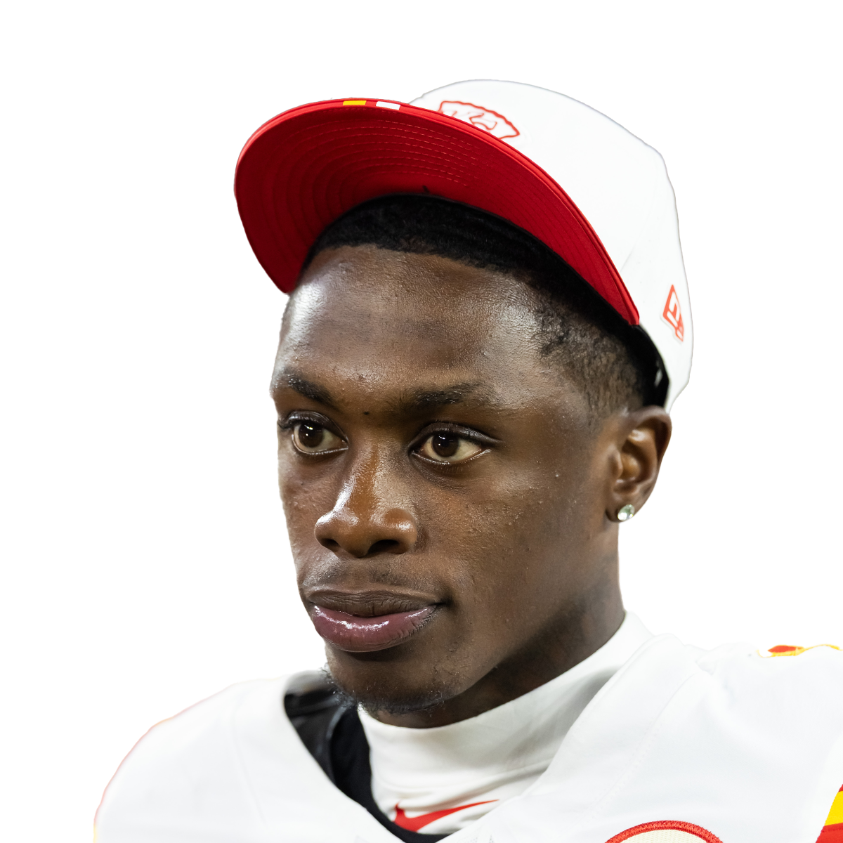 Chiefs wide receiver Xavier Worthy