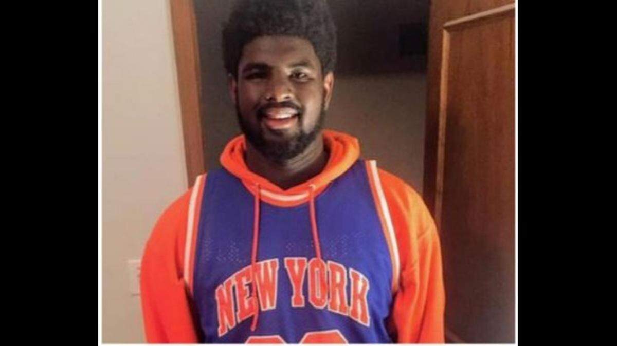 Kansas City police said Xavier Keith, 22, was last seen in the area of 76th Street and Prospect Avenue.