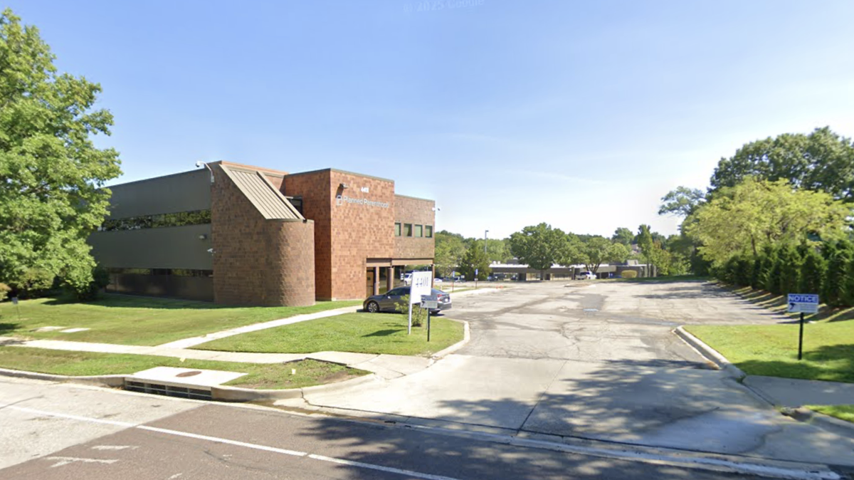 Services at an Overland Park Planned Parenthood were temporarily suspended Saturday following a domestic disturbance in the health center’s parking lot. This Google Maps Street View image of the area is from Sep. 2022.