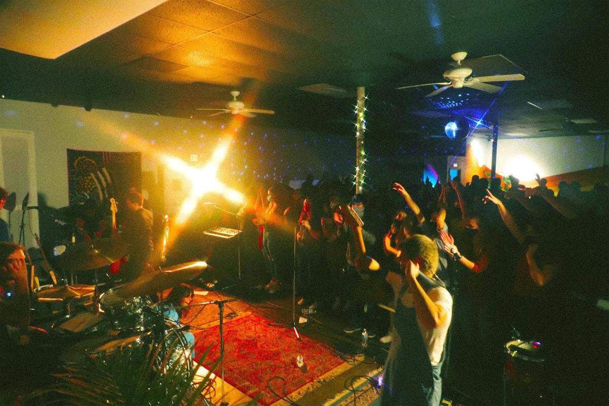 The Greeting Committee plays a show at Deep Space Co-Op in the Crossroads on Nov. 6.
