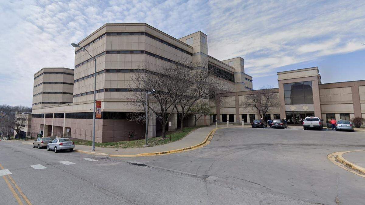 The Wyandotte County Detention Center is shown in this Google Maps view from April 2019.