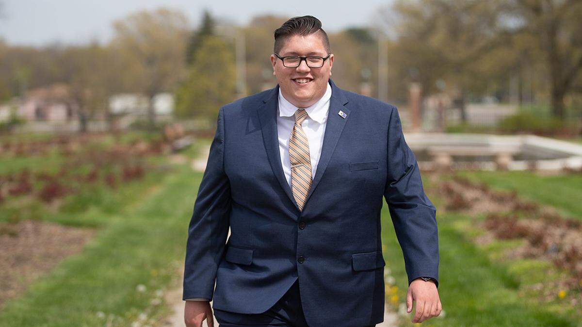 At age 20, William Hendrix will be one of the youngest Topekan to run for city council.