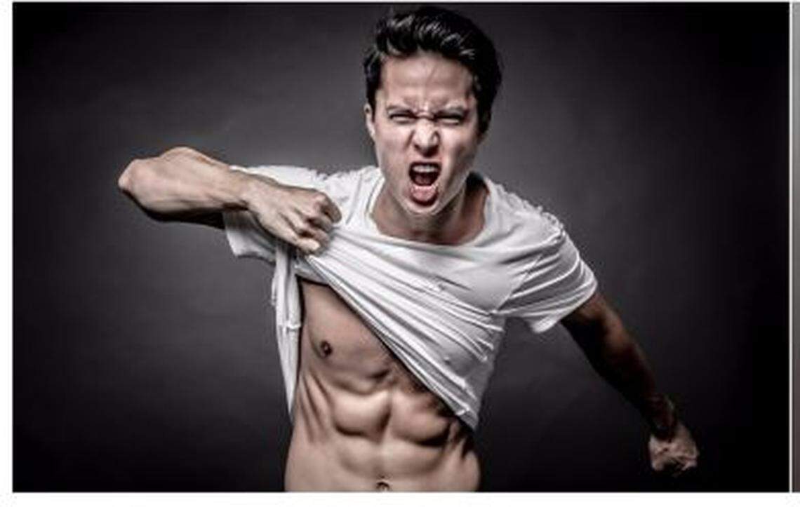 For a time, Paul Nagoaka and his wife, Jennifer, left Kansas City to live in Singapore, where he became a TV personality and model, as seen in this fashion shot.