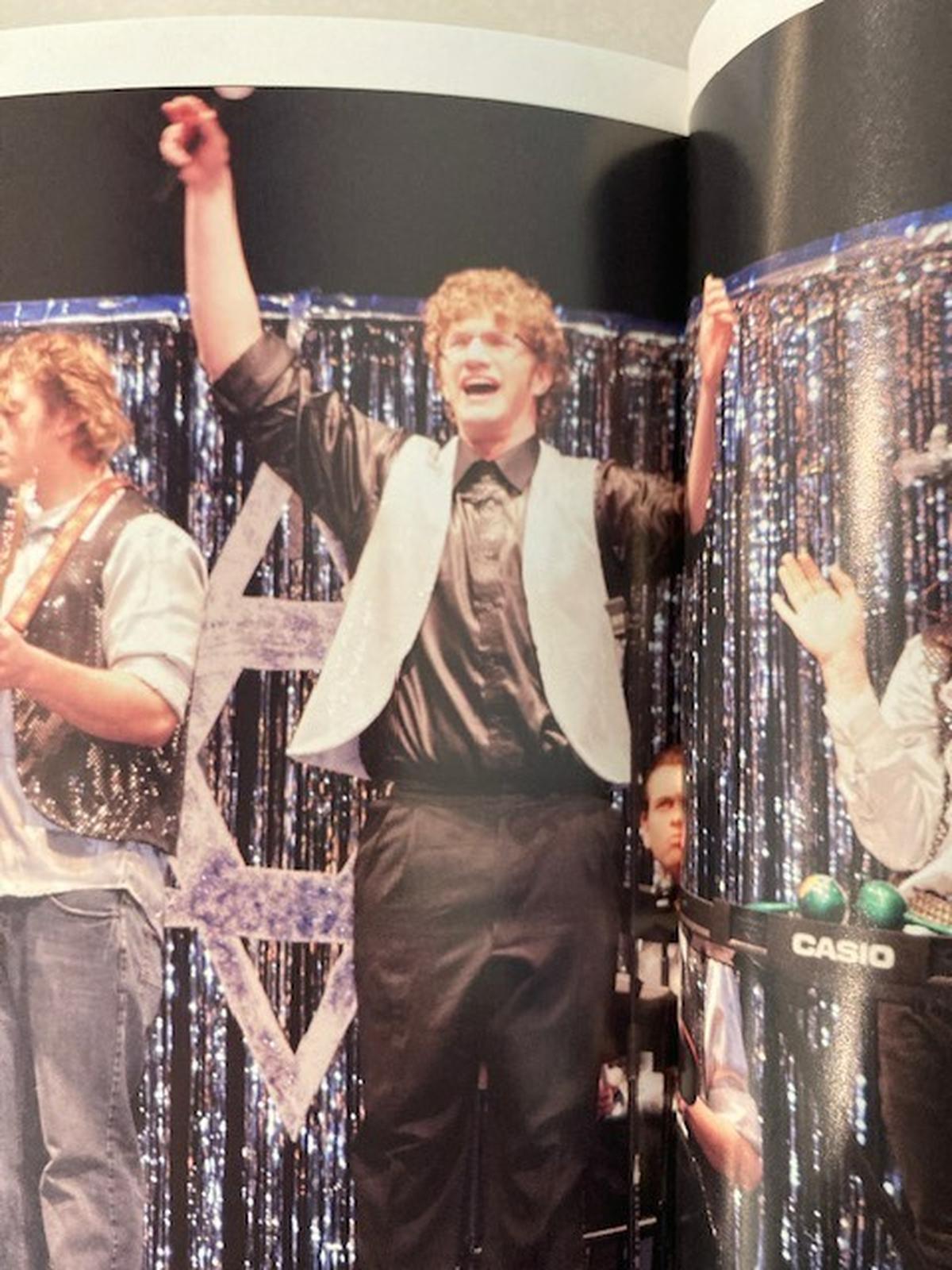 Parker Webb, 33, the CEO of FTW Investments in Kansas City, was a football player, track athlete and, as pictured in his 2010 senior year yearbook at Blue Springs High School, the lead in the school musical, “The Wedding Singer.”