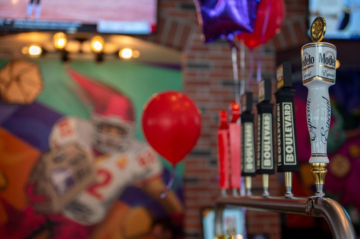 Taco Bell Cantina serves beer on tap and other alcoholic drinks.
