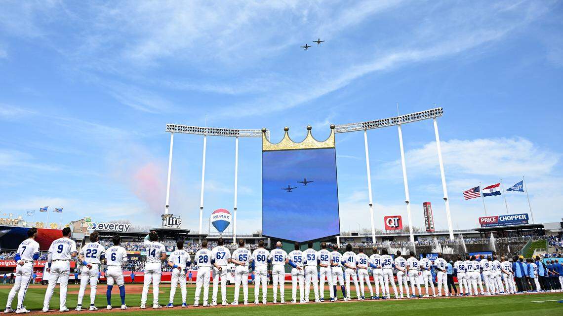 New Kansas Citian visits Royals’ Kauffman Stadium for opener | Kansas ...