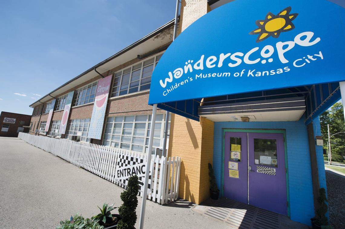 Roxane Hill executive director at Wonderscope Children’s Museum of Kansas City in Shawnee talked about the renovations at the museum including the new flooring, along with new creative additions for children with the Farm to Market room and the Artworks room.