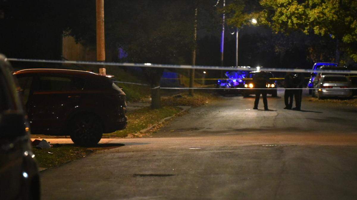 Kansas City police were investigating a homicide Friday night after a teenager was found fatally shot near a vehicle that had struck a light pole in the 6000 block of East 13th Street.