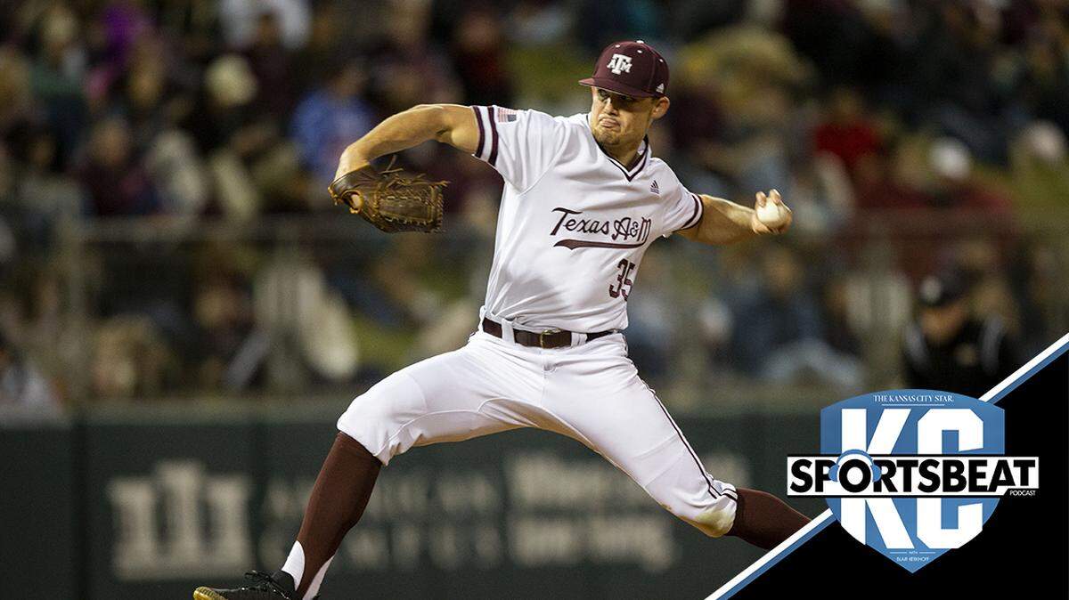 Texas A&M’s Asa Lacy was one of the Royals’ first two draft picks.