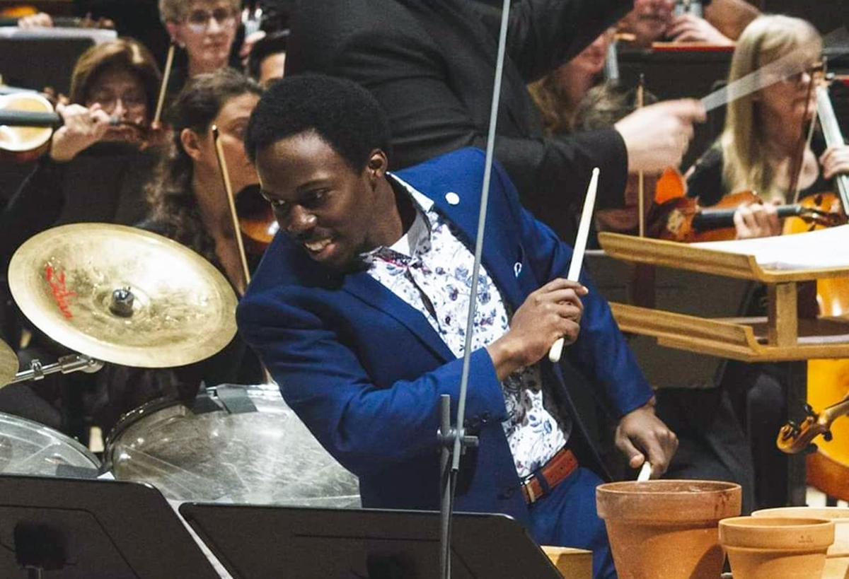 Josh Jones plays as the Principal Percussionist in the Kansas City Symphony, where he was on the tenure track from 2020 through 2023. 