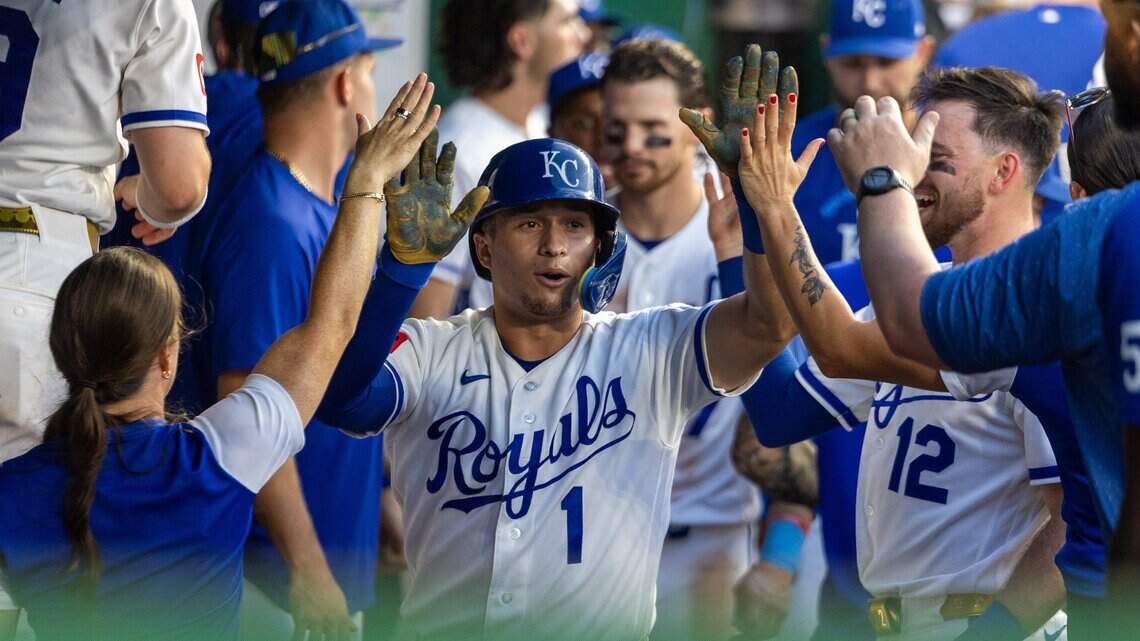 Isaac Collins’ success at plate has been one of few Royals bright spots this week