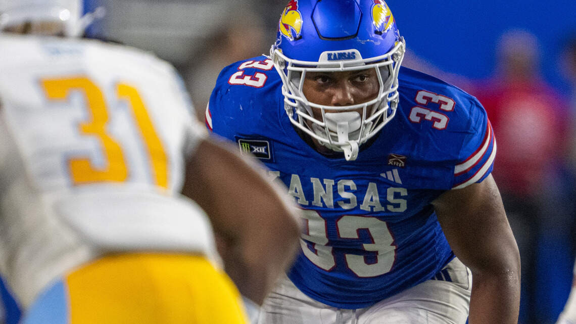 KU football grades: Two units earn an ‘A’ — even after call that irked Lance Leipold