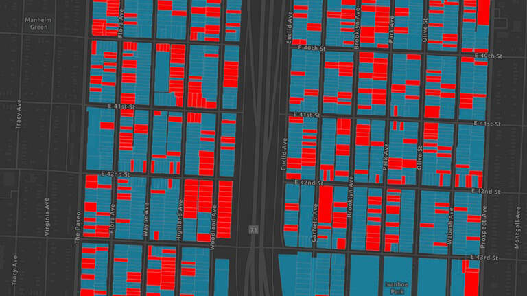 Interactive maps: Outside owners define Kansas City’s East Side, but not the west