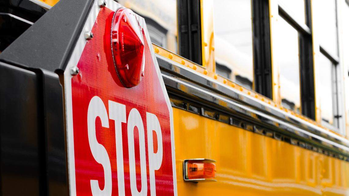A high school student was hit by a vehicle while trying to board a school bus in Pennsylvania, authorities said.