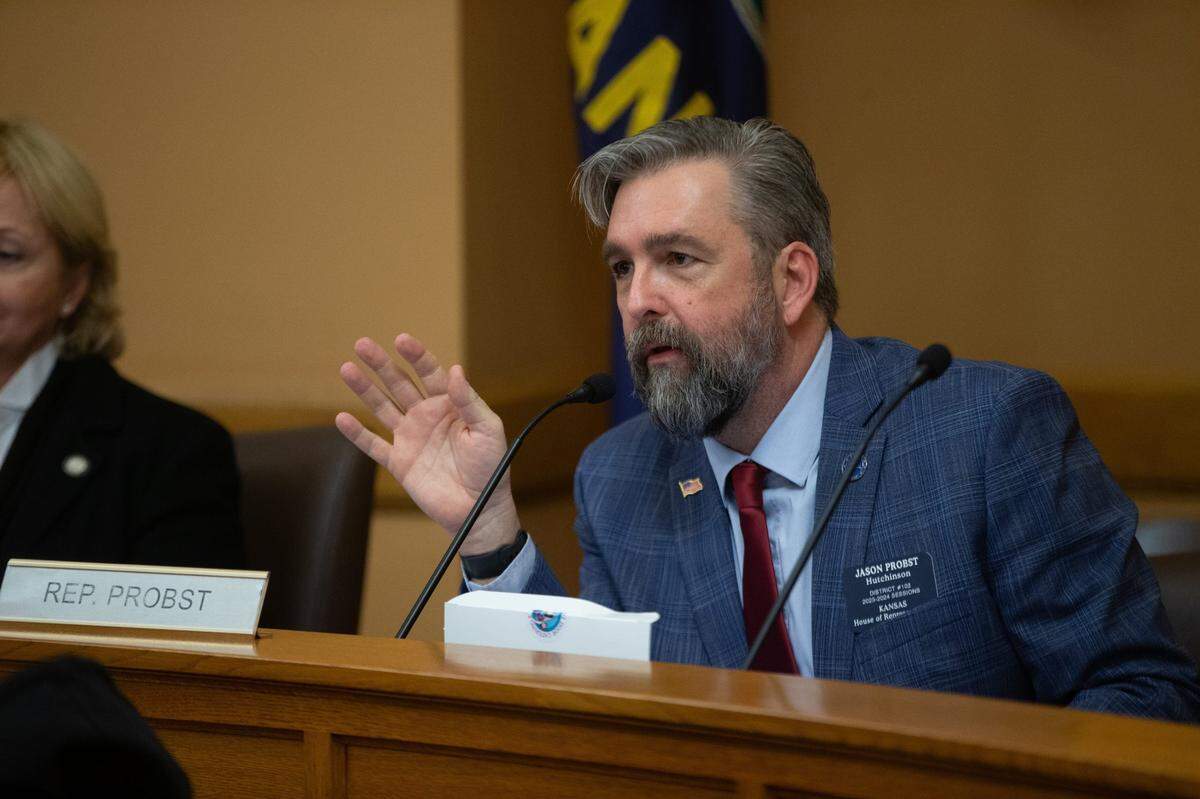 Rep. Jason Probst, a Hutchinson Democrat.