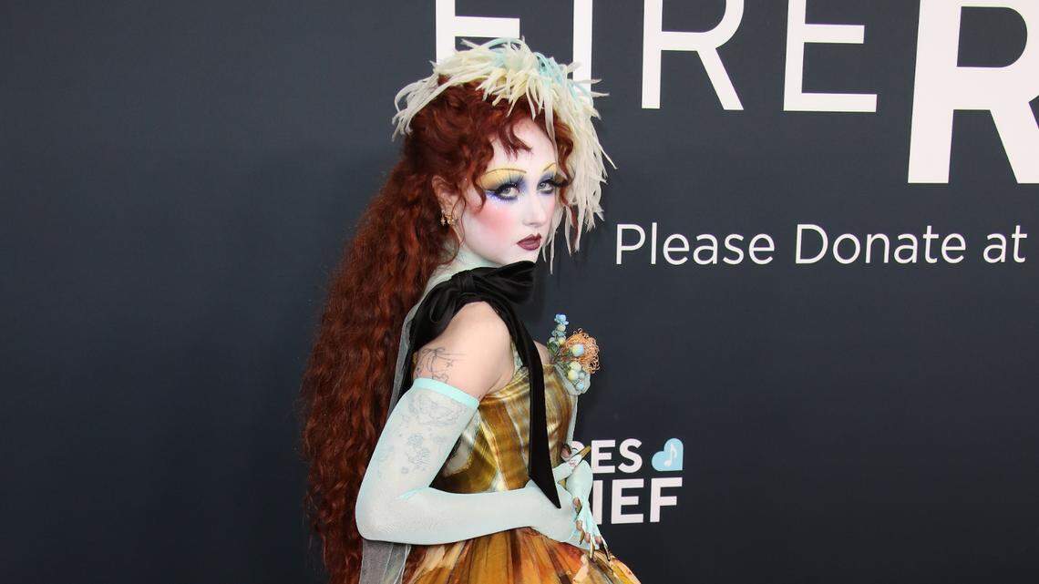 Chappell Roan at the 67th Annual Grammy Awards at Crypto.com Arena in Los Angeles on Sunday, Feb. 2, 2025.