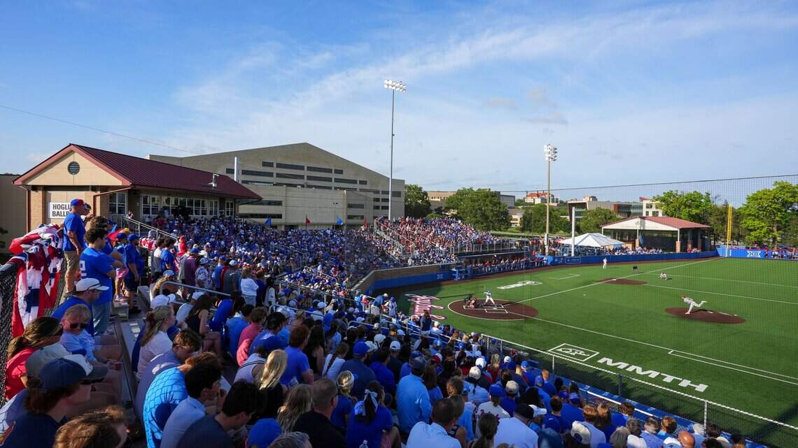 KU Jayhawks’ Hoglund Ballpark is rocking for NCAA regional games, participants say