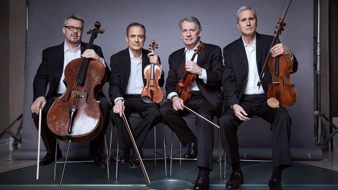 The Emerson String Quartet will perform one of its final concerts on Feb. 18.