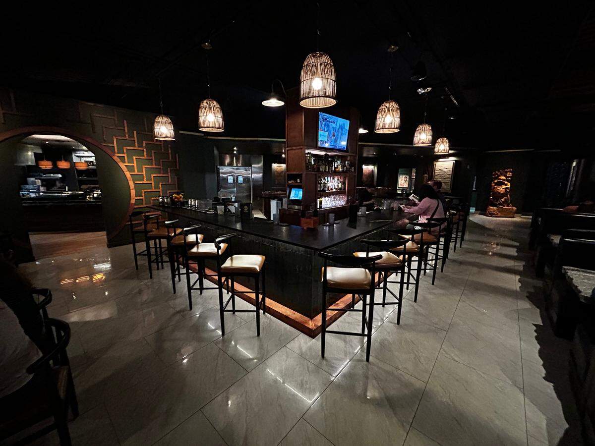 Heritage Asian Kitchen features a newly built 25-seat bar.