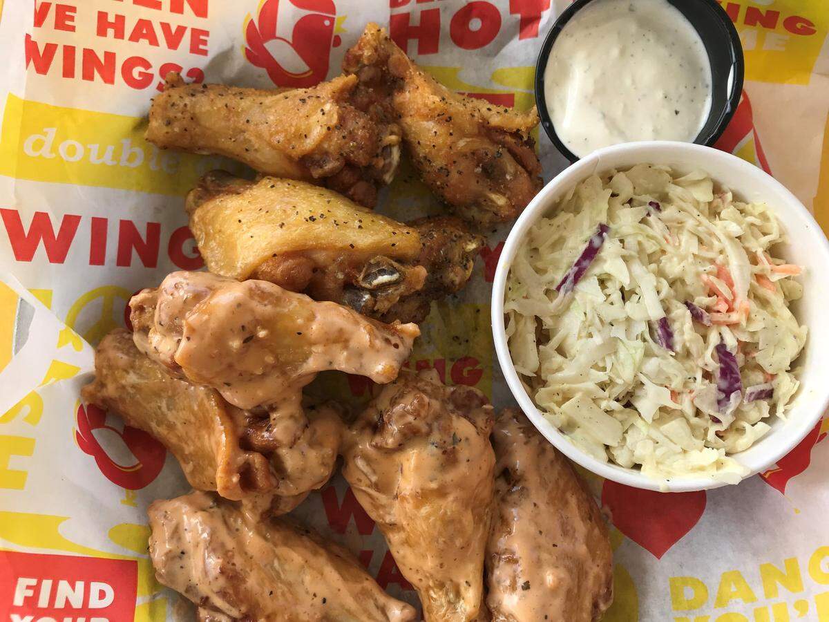WingStand by Jefferson’s specializes in wings — boneless or traditional — and hand-breaded chicken tenders with 18 signature sauces.