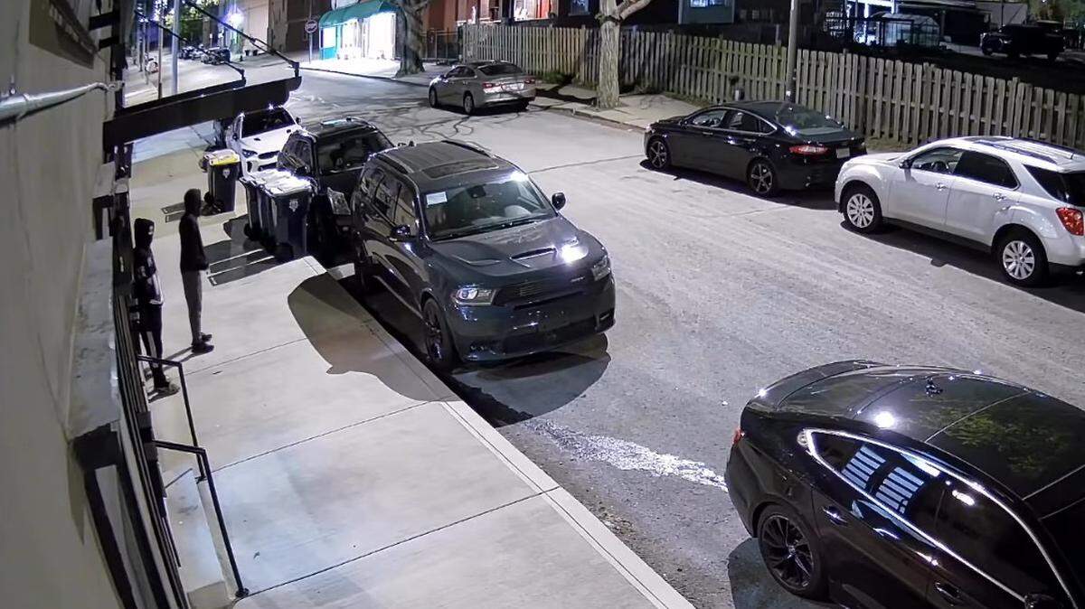 Surveillance video showed a masked group break into and steal Nicole Keller’s SUV in Kansas City’s Columbus Park neighborhood last month.