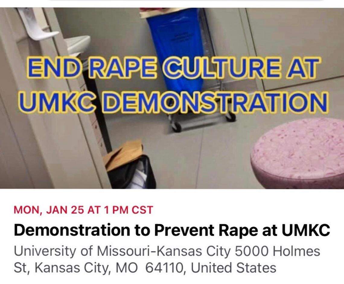 Skyler Boschen has been publicizing a sexual assault awareness demonstration and rally at UMKC Jan. 25.