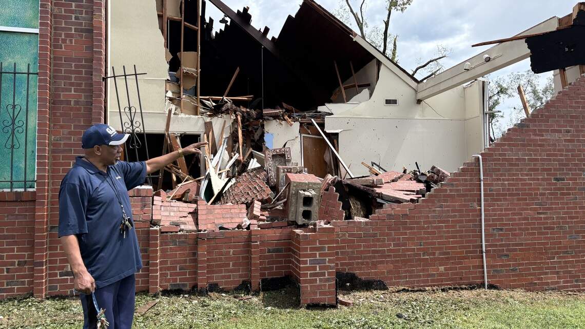 Strong storms heavily damage Wyandotte County church. ‘We’ll be back’