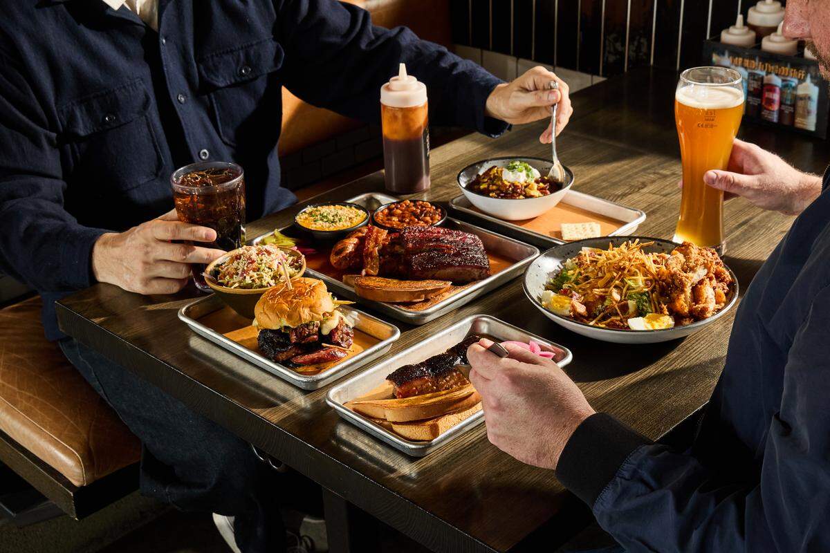 A barbecue spread at Meat Mitch, one of more than 230 local restaurants participating in KC Restaurant Week 2026.