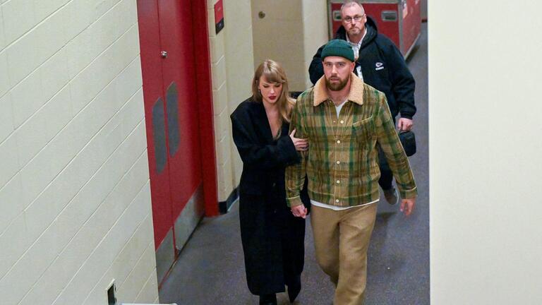 Travis Kelce-Taylor Swift ‘getaway car’ spotted at wedding with new license plate