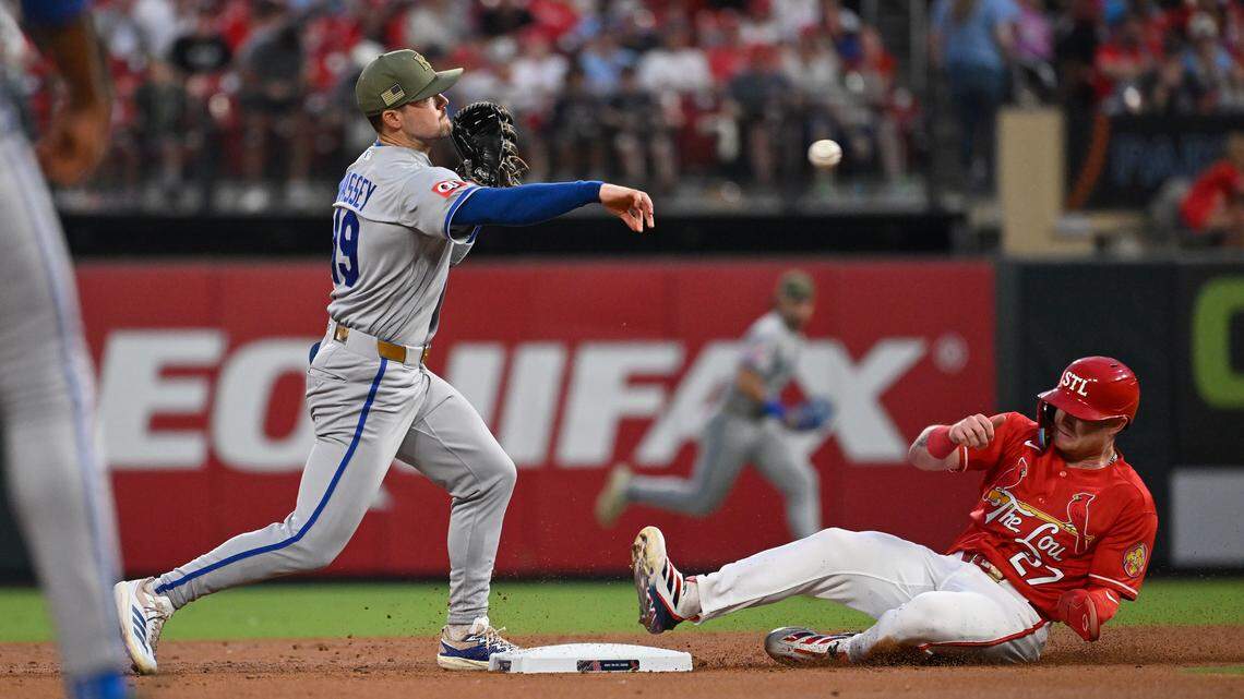 Royals’ skid hits five games with loss in extra innings to the Cardinals