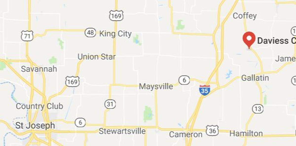 A man and a woman are in custody after a high-speed chase and a shootout Monday with a Missouri Highway Patrol trooper in Daviess County.