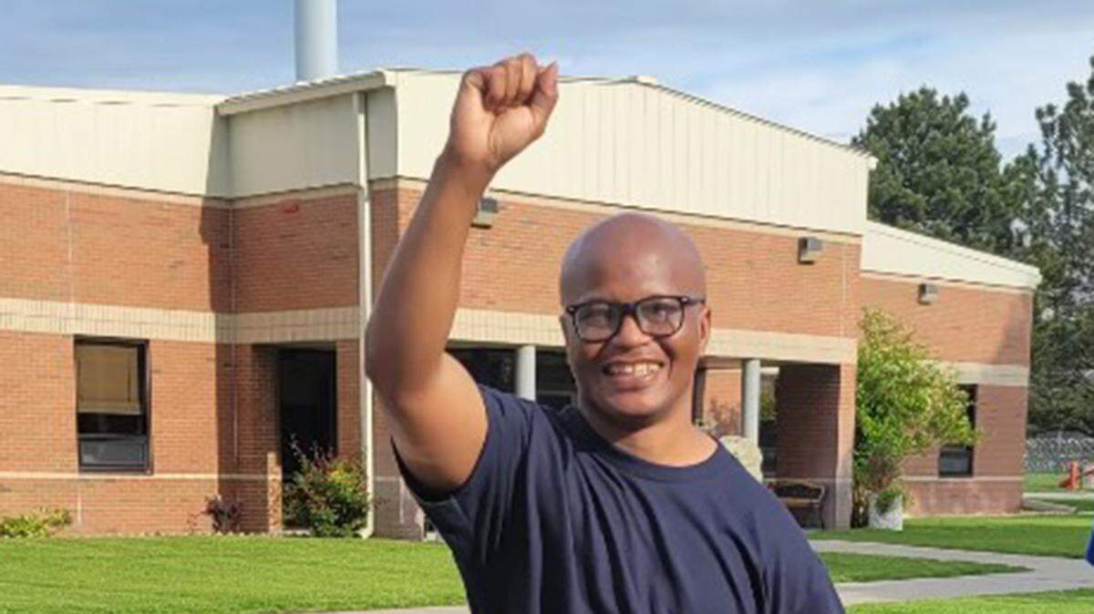 Celester McKinney left Norton Correctional Facility Thursday morning.