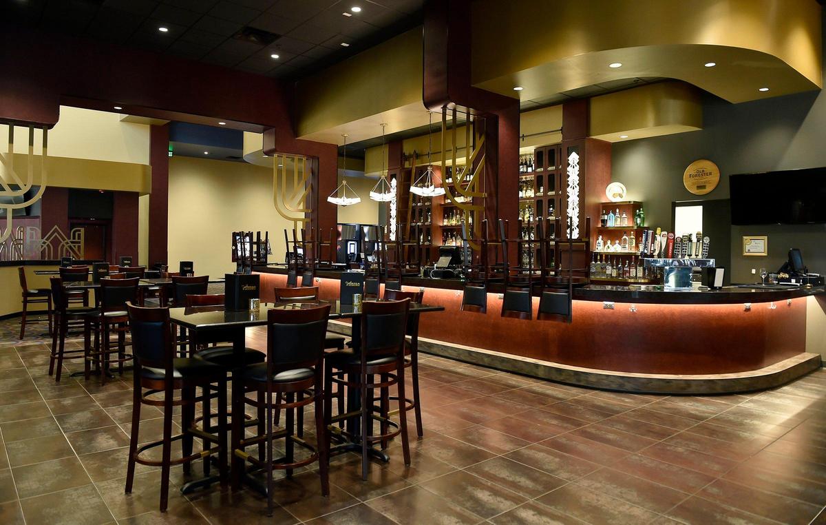 B&B Theatres’ Liberty location features Johnnie’s Jazz Bar & Grille, a full restaurant and bar with jazz music. The theater chain will be making changes as it reopens.