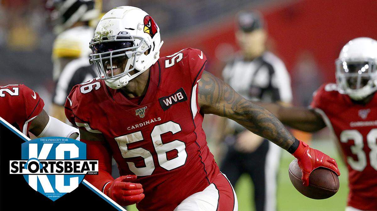 New Chiefs player Terrell Suggs told reporters on Wednesday he’s happy to be joining a playoff-bound team.