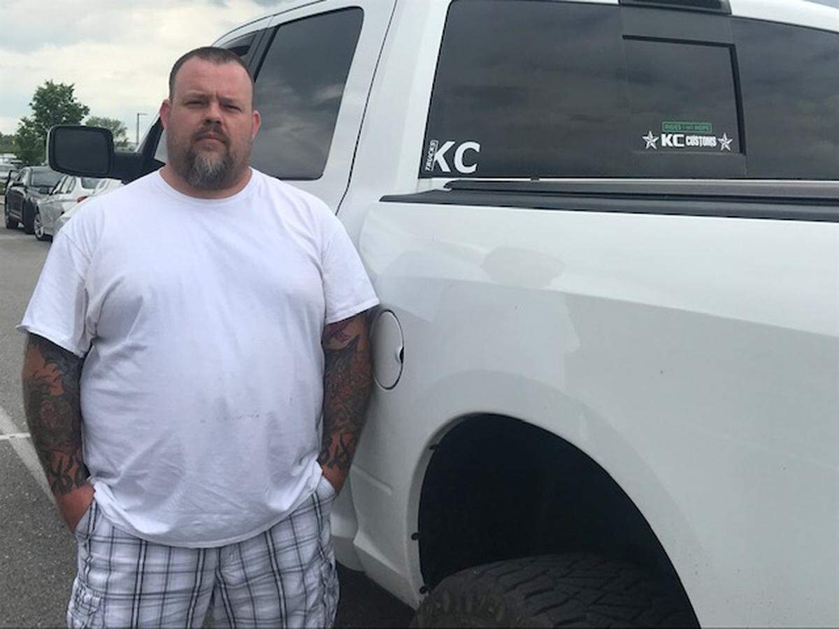 “You’re either going to be afraid of it, or you’re not. I’m not afraid of it,” said Ken Hall, 38, of Liberty, explaining why he does not wear a mask to prevent the spread of COVID-19. “We all live. We all die. When that happens is not your choice.”