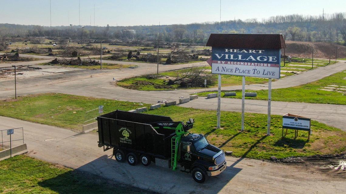 The site for a new Jackson County Detention Center was once home to Heart Village mobile home park. Residents were moved to make way for the new jail.