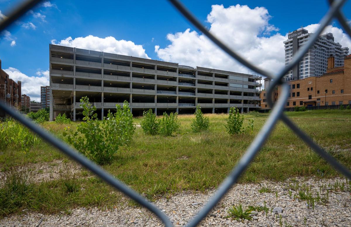 Nordstrom in 2022 canceled its plan to build a department store on the west edge of the Country Club Plaza, leaving a vacant lot, seen as a sad symbol of the luxury shopping district’s recent decline.
