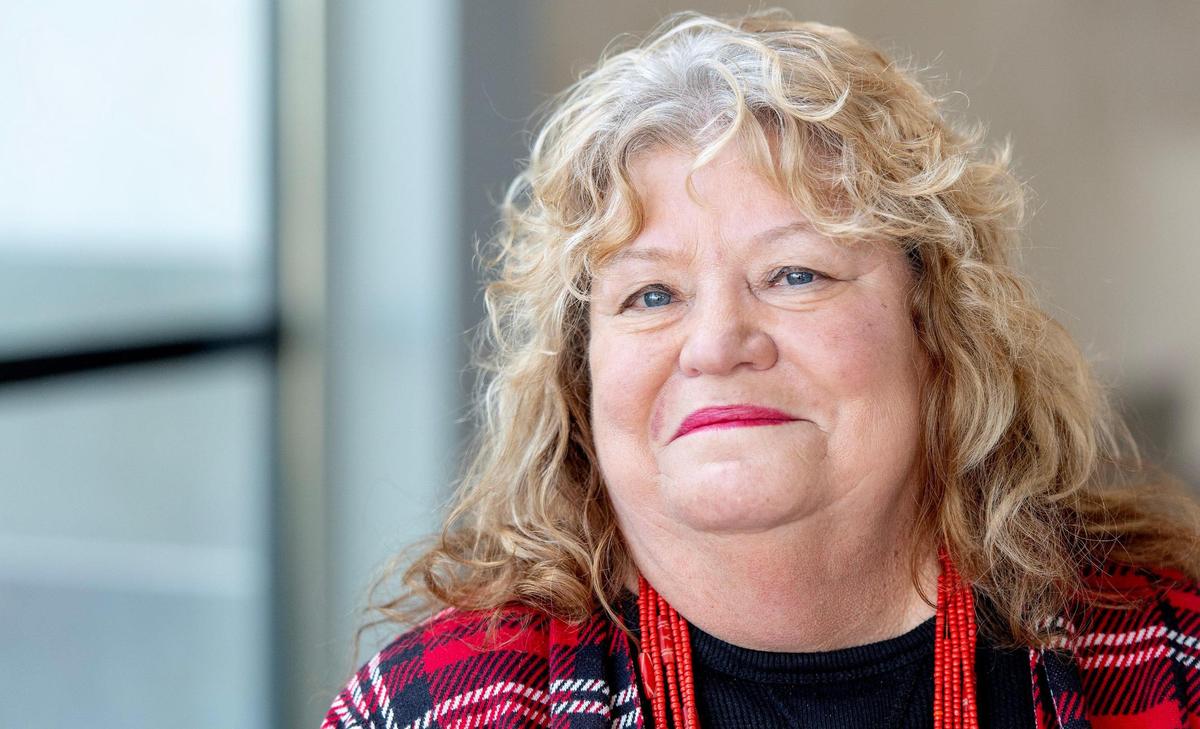 Danette Proctor, chair of the Greene County Republican Central Committee, poses for a portrait at the Springfield-Branson National Airport on Friday, Dec. 16, 2022, in Springfield, Mo.
