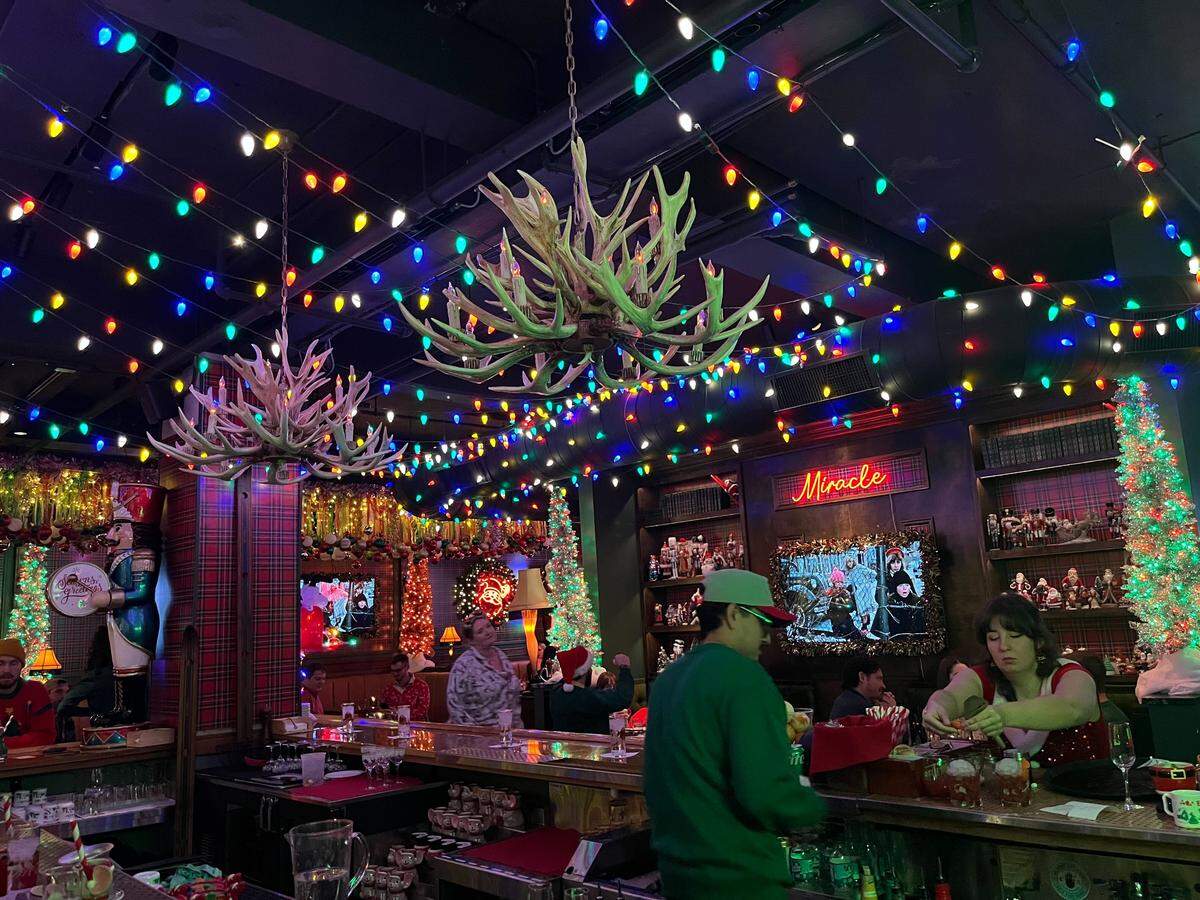 Miracle is in The Rockhill Grille's second-floor dining lounge, usually only for private events.