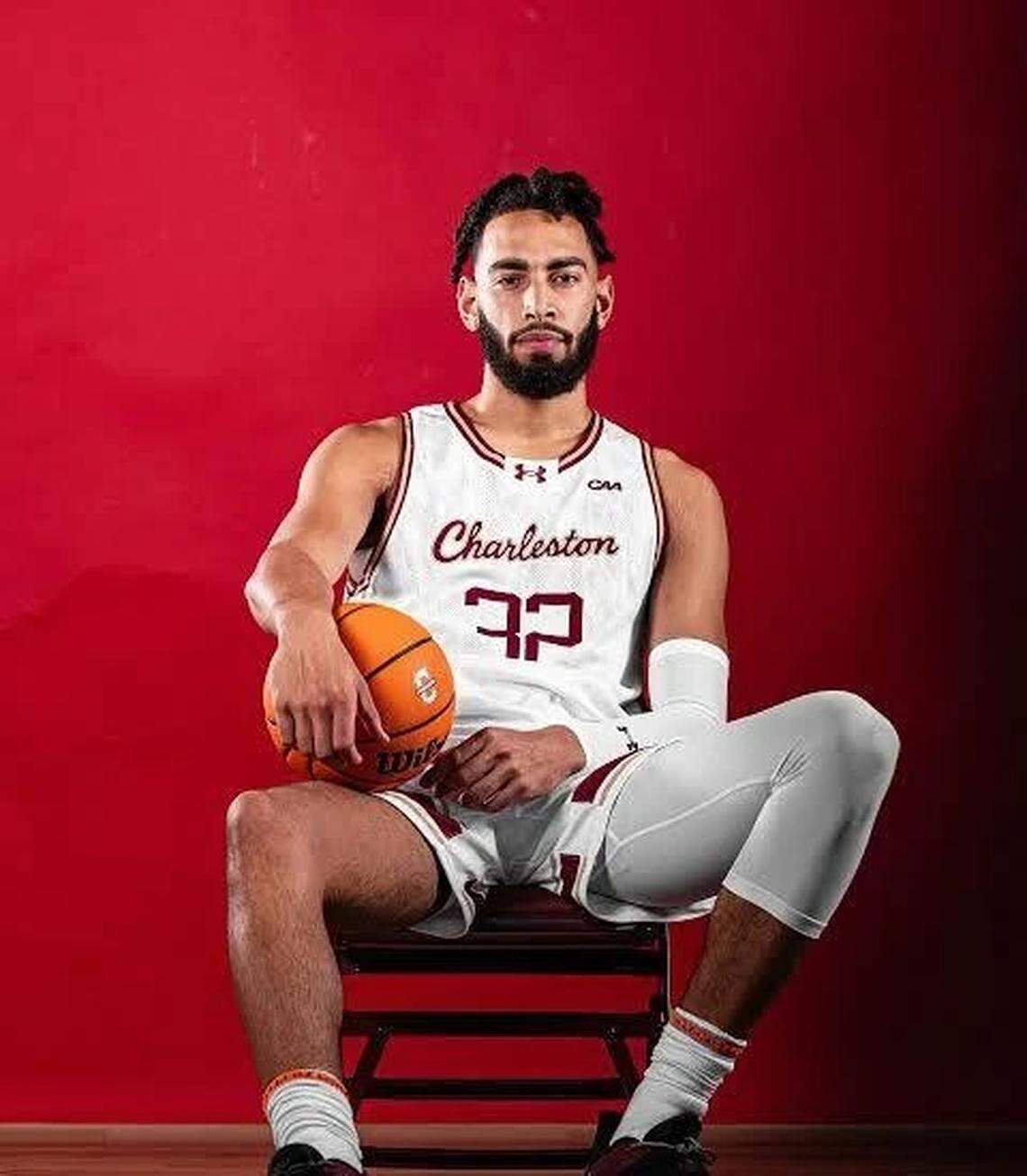 Christian Reeves, a 7-foot center originally from Charlotte, North Carolina, played at College of Charleston last season.