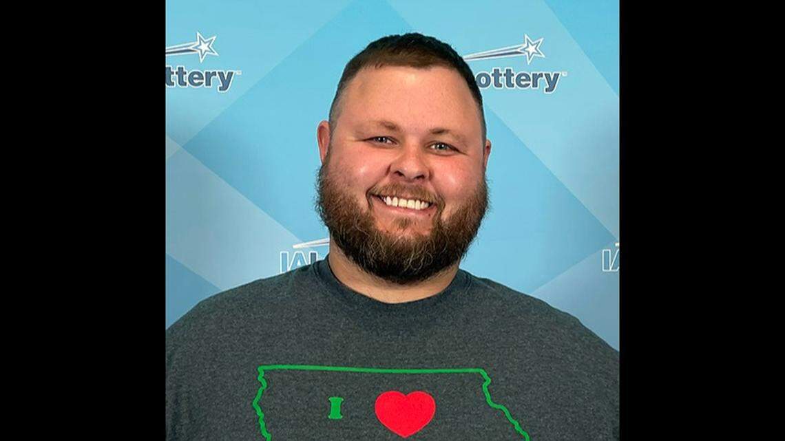 Zachary O’Neill, 34, won a $300,000 lottery prize.