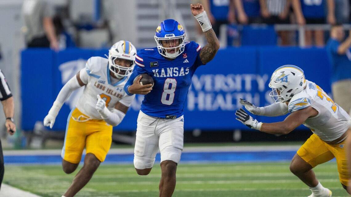 Isaiah Marshall gives himself ‘B-plus’ for performance in KU football’s opener