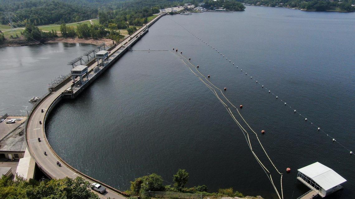 Two recent shootings in the resort town of Lake Ozark, Missouri, have some on social media concerned about what they see as the changing character of the commercial strip adjacent to Bagnell Dam (shown here).