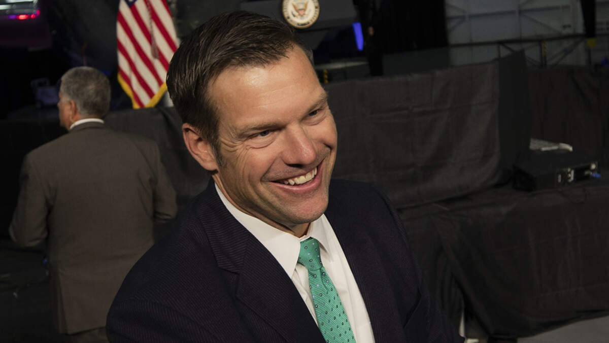 Former Kansas Secretary of State Kris Kobach