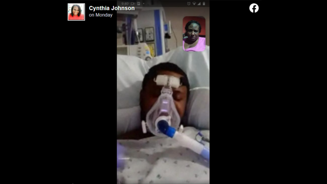 Elijah Johnson is “struggling to breathe” as he fights COVID in the ICU at St. Louis Children’s Hospital.
