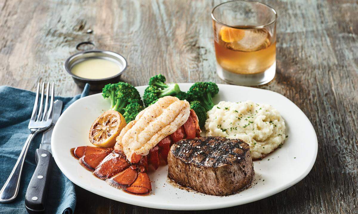Bonefish Grill will have a Filet & Lobster Tail entree special featuring a 7-ounce cut with a seasoned and steamed cold water lobster tail.