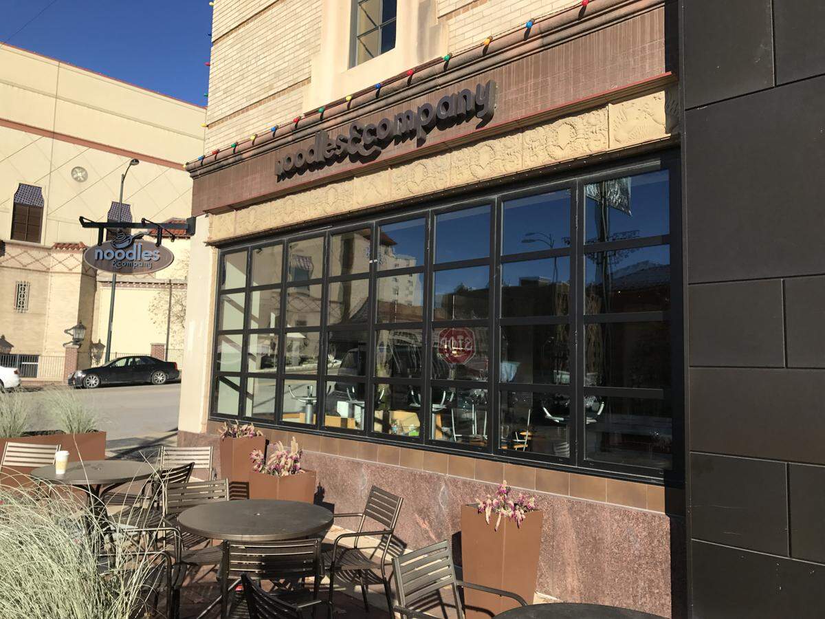 Noodles & Co. opened on the Plaza in March 2010. McDonald’s had previously operated in the spot for more than 30 years.