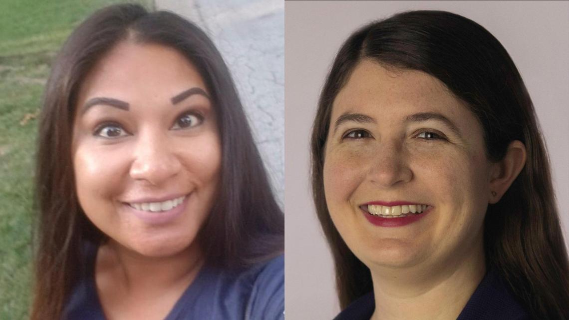 Candidates for Mission mayor Arcie Rothrock, left, and Sollie Flora.