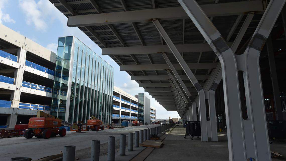 How does the new KCI airport look, with construction halfway done? Take a tour with us